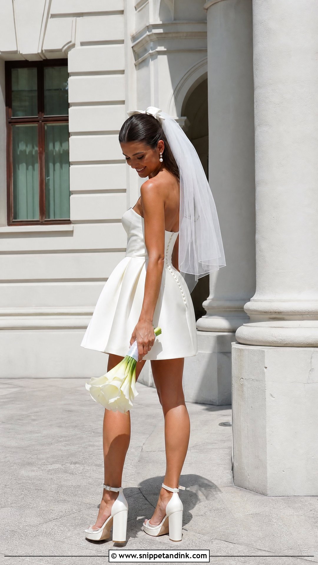 Short Bridal Dress - Snippet and Ink - 20 Latest Bridal Dress Design Ideas