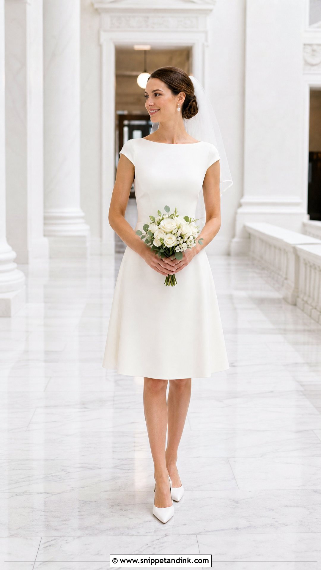 Short Cap Sleeve Wedding Dress - Snippet and Ink - 20 Wedding Dress Cap Sleeves