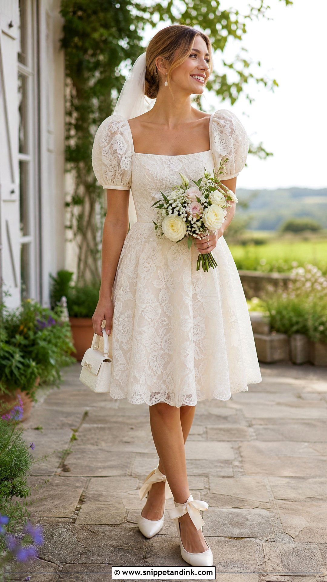 Short Cottage Wedding Dress - Snippet and Ink - 25 Cottage Wedding Dress Ideas