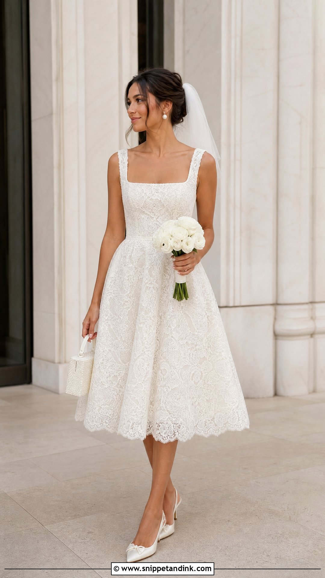 Short Dantel Wedding Dress - Snippet and Ink - 20 Wedding Dresses Dantel
