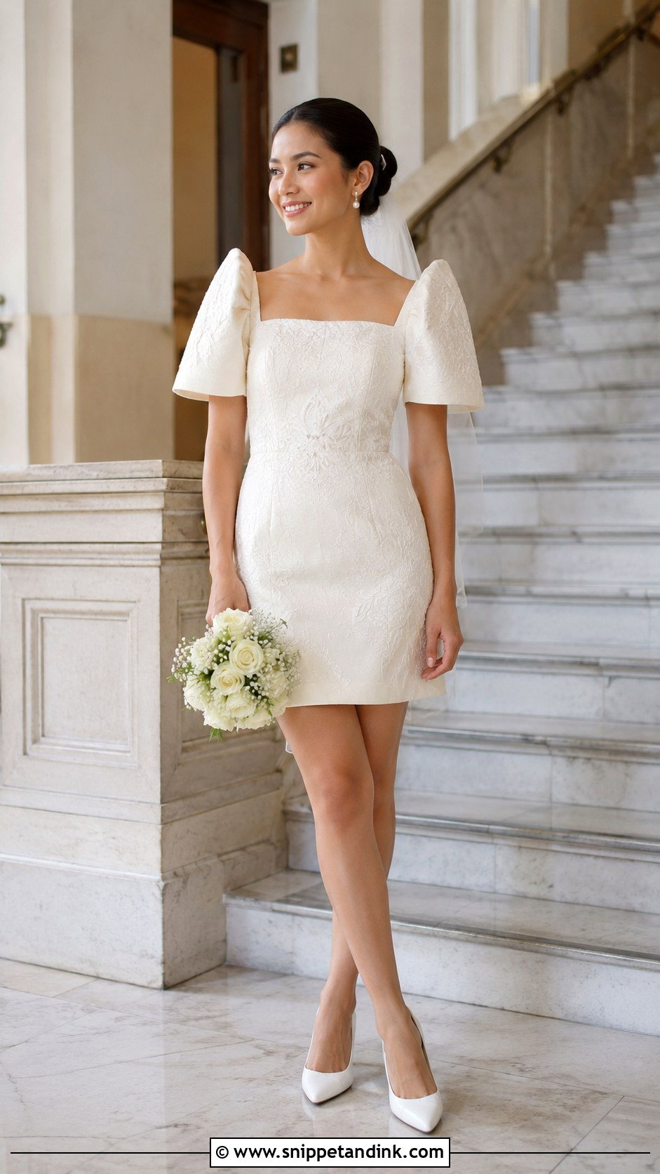 Short Filipiniana Wedding Dress - Snippet and Ink - 30 Filipiniana Wedding Dress Ideas