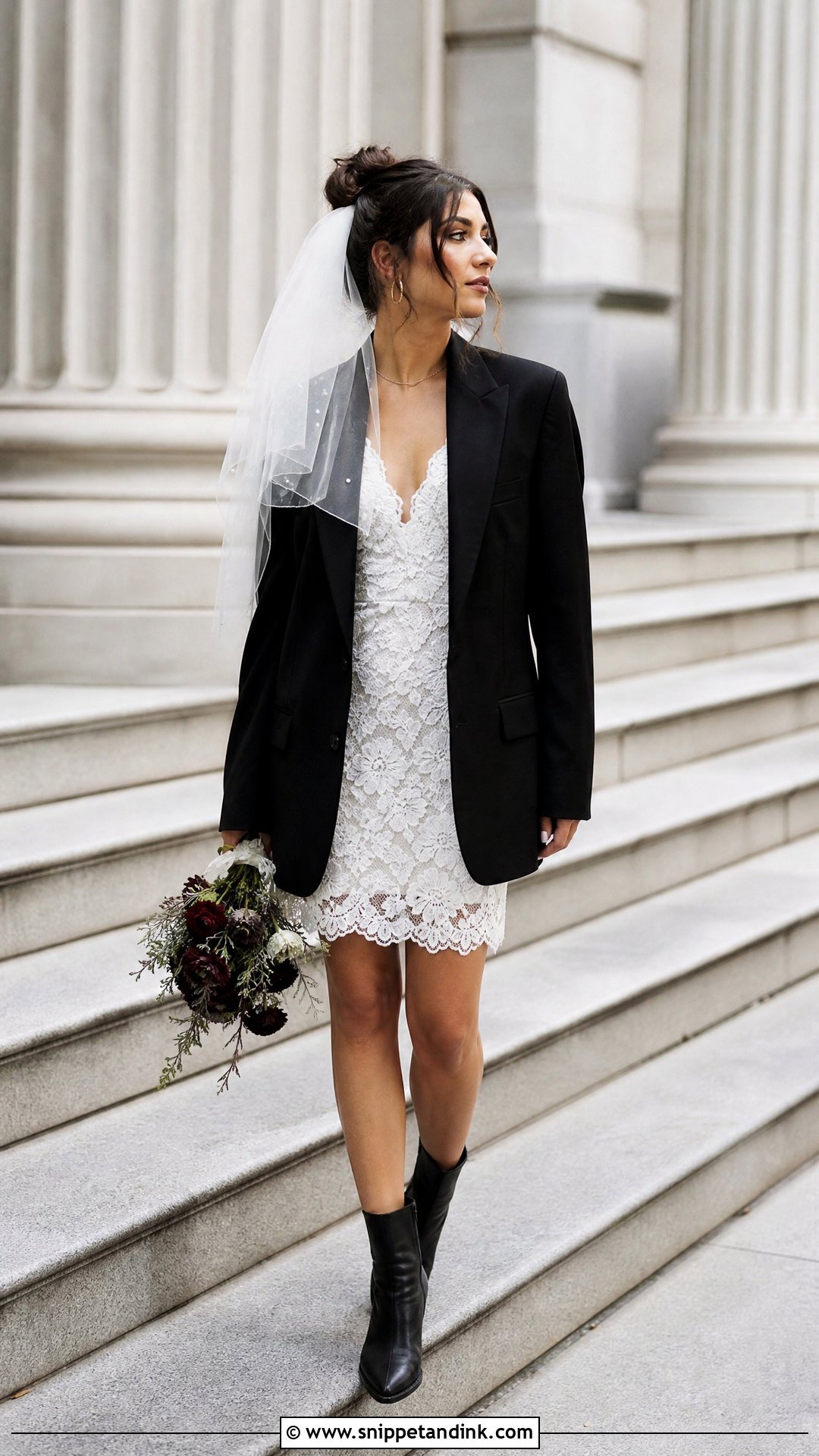 Short Grunge Wedding Dress - Snippet and Ink - 25 Grunge Wedding Dress Ideas