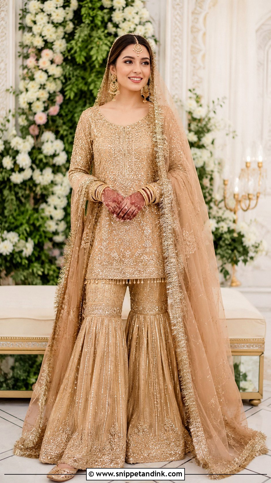 Short Kurti Pakistani Bridal Garara Dress - Snippet and Ink - 25 Garara Dress Pakistani Bridal Ideas
