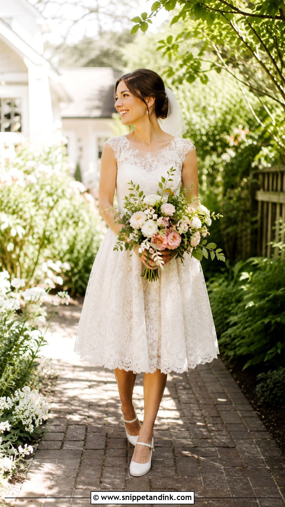Short Nature Wedding Dress - Snippet and Ink - 25 Nature Wedding Dress Ideas