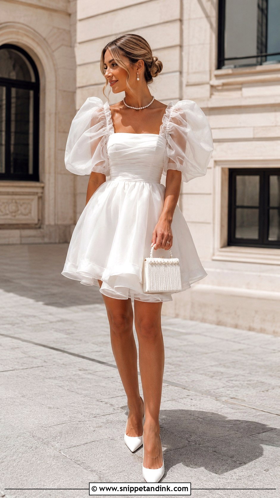 Short Organza Wedding Dress - Snippet and Ink - 30 Organza Wedding Dress Ideas