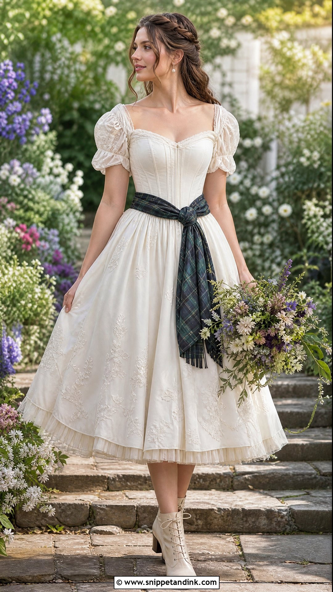Short Outlander Wedding Dress - Snippet and Ink - 20 Outlander Wedding Dress Ideas
