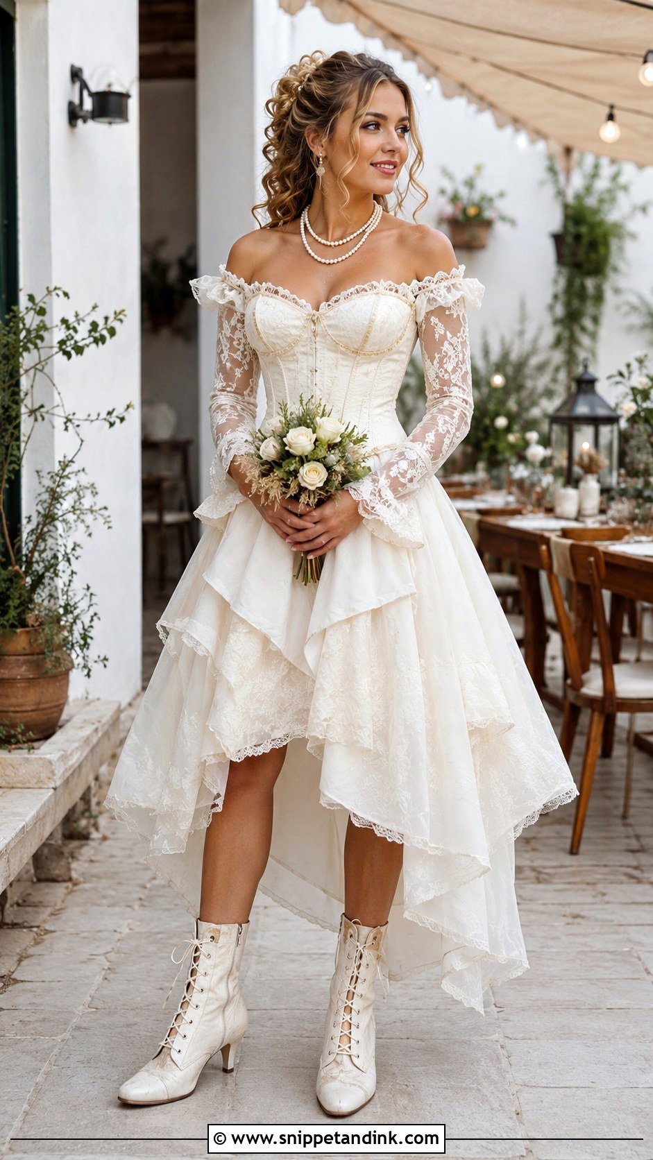 Short Pirate Wedding Dress - Snippet and Ink - 25 Pirate Wedding Dress Ideas