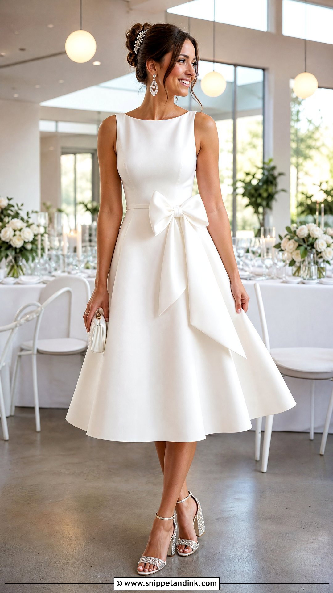 Short Reception Wedding Gown - Snippet and Ink - 20 Wedding Gown Aesthetic Ideas