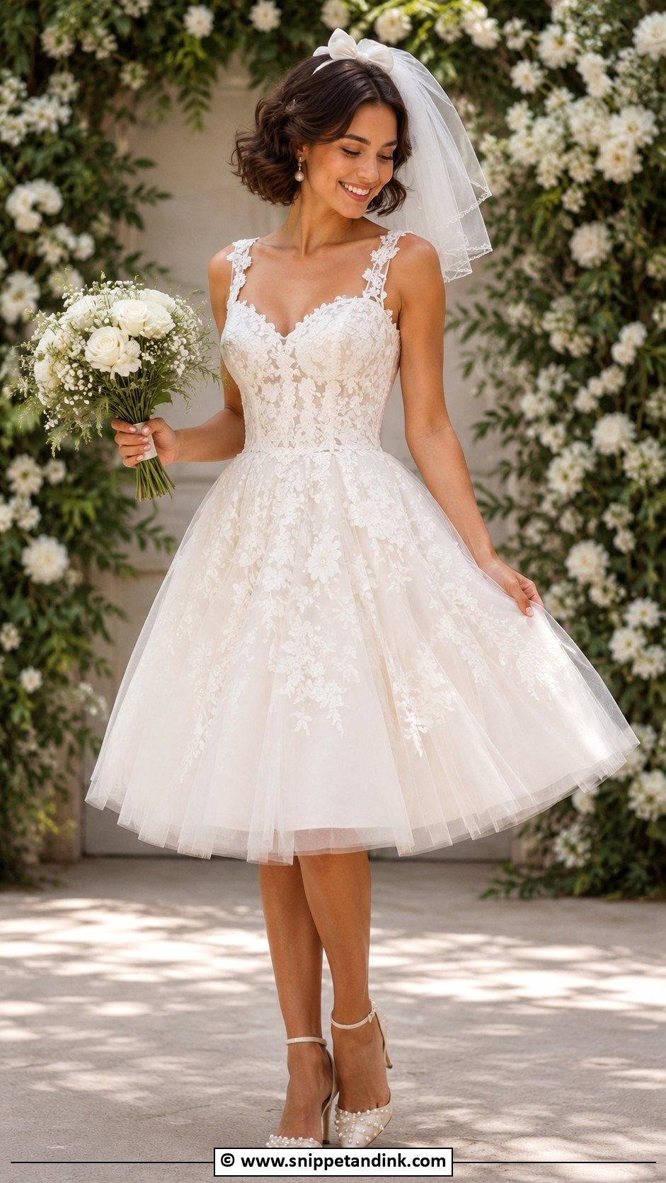 Short Romantic Wedding Dress - Snippet and Ink - 30 Ethereal Wedding Dress Romantic Ideas