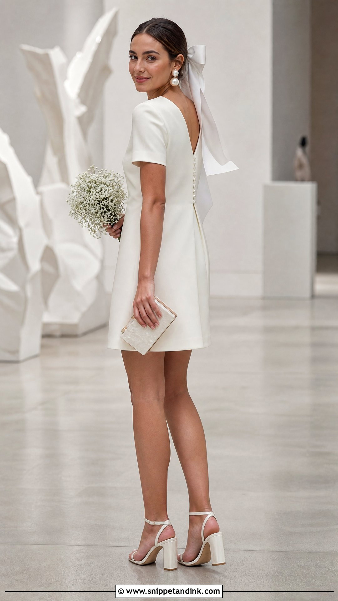 Short Shift Wedding Dress - Snippet and Ink - 20 Wedding Dresses Simple Short