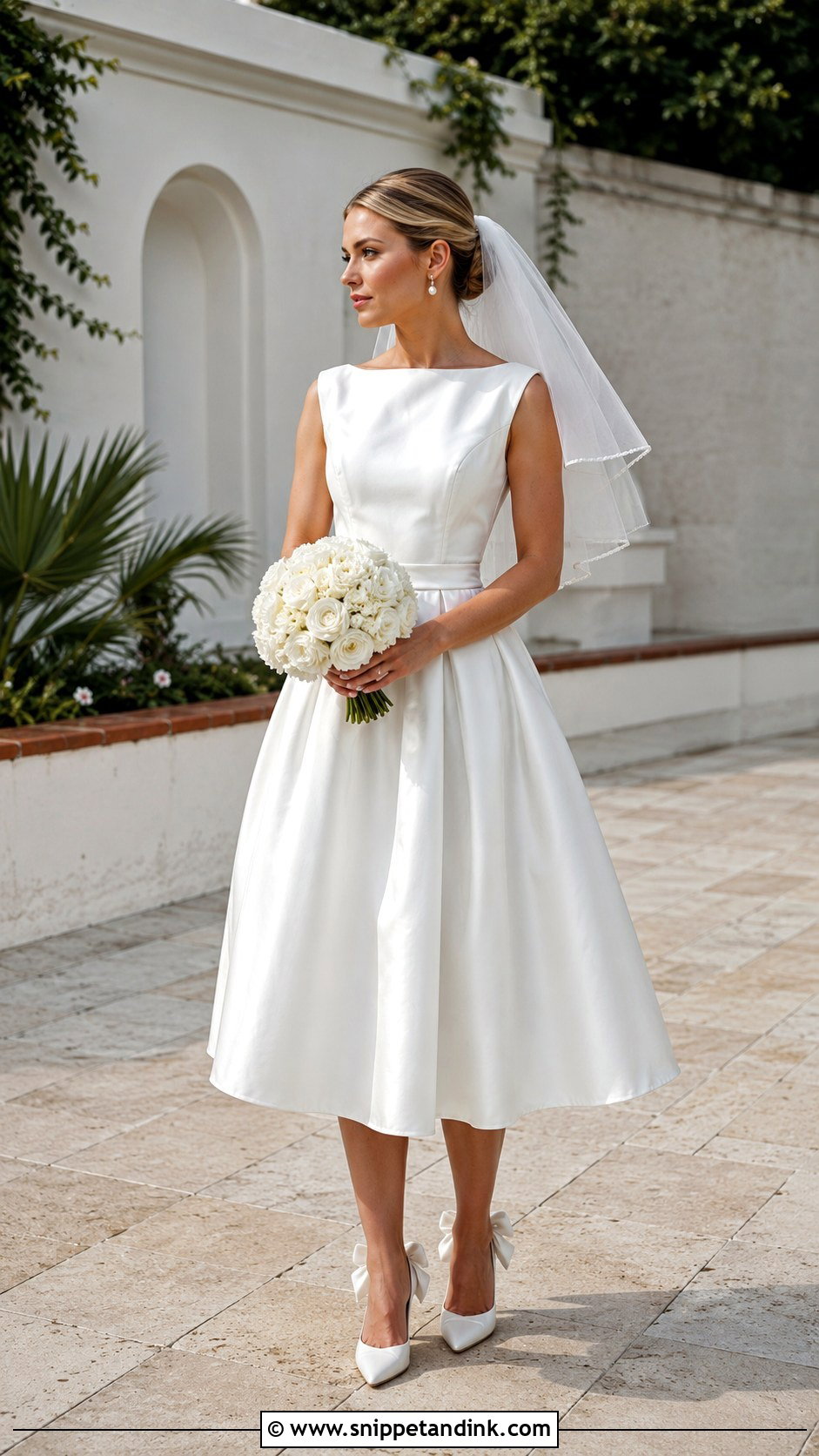 Short Vintage Old Wedding Dress - Snippet and Ink - 25 Old Wedding Dresses