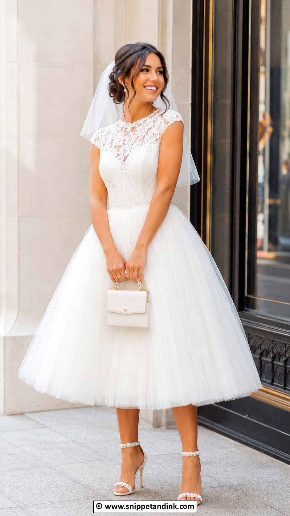 Short Wedding Dress - Snippet and Ink - 25 Whimsical Wedding Dresses