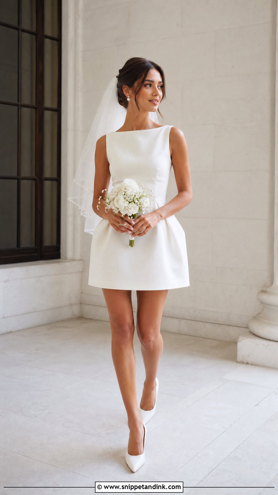 Short Wedding Dress - Snippet and Ink - 25 Magical Wedding Dress Ideas
