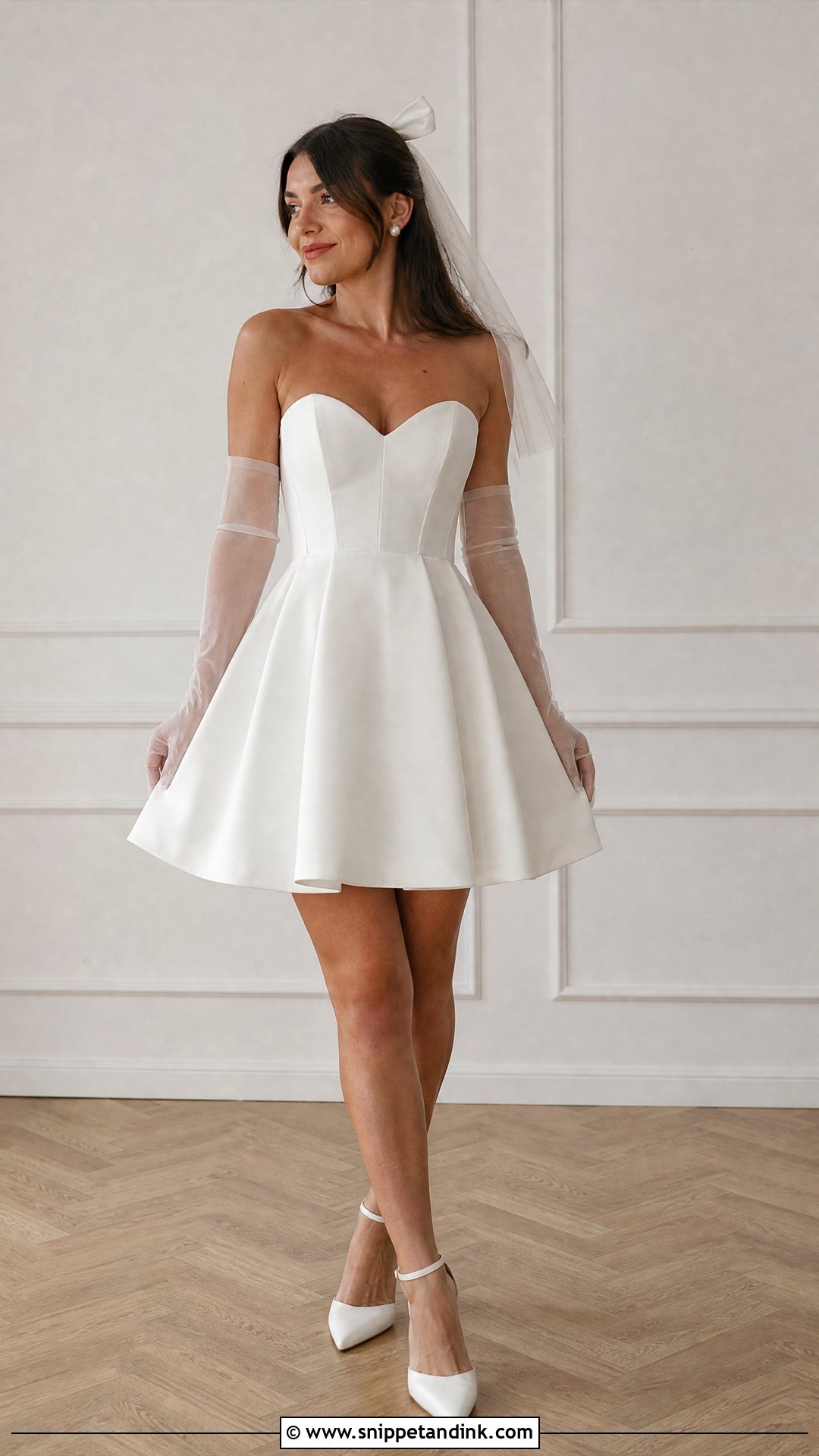 Short Wedding Dress - Snippet and Ink - 25 Wedding Dresses for Women