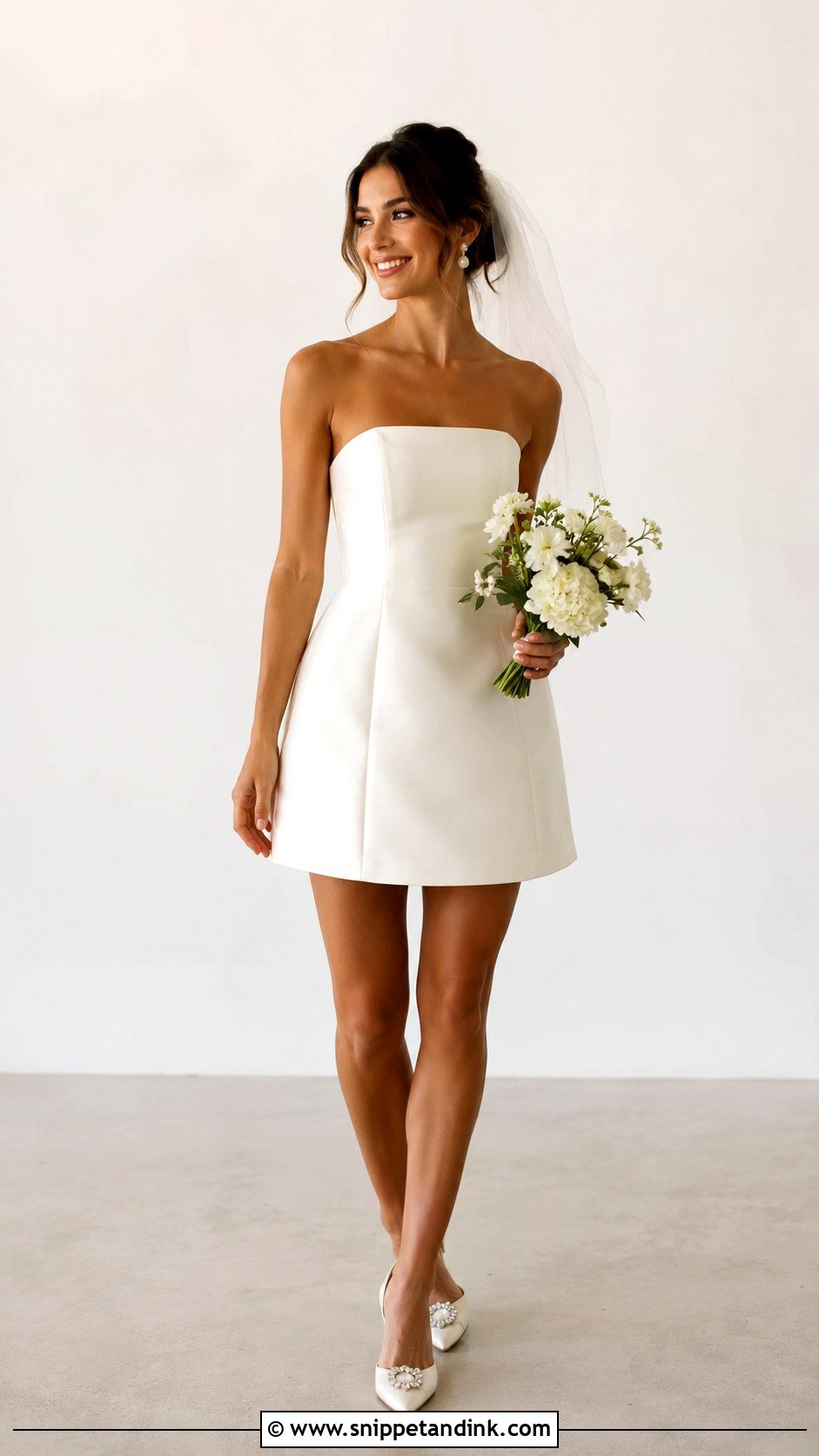 Short Wedding Dress - Snippet and Ink - 25 Women Wedding Dress Ideas