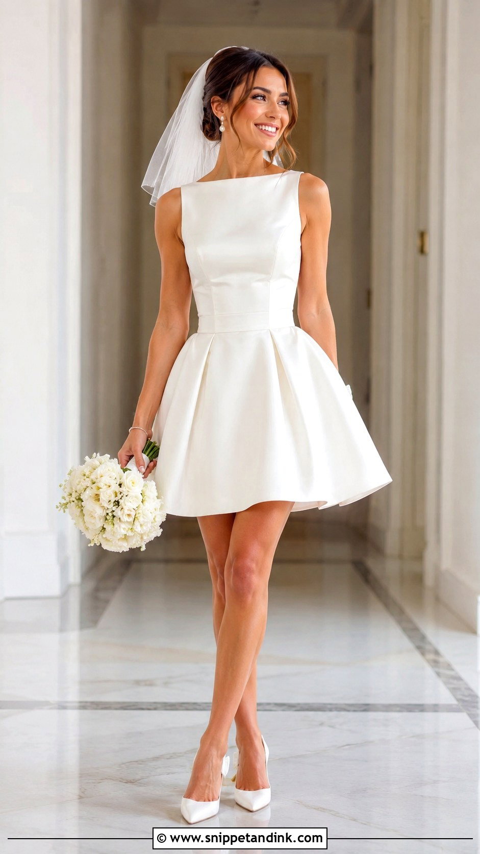 Short Wedding Dress - Snippet and Ink - 25 Yes to the Dress Ideas