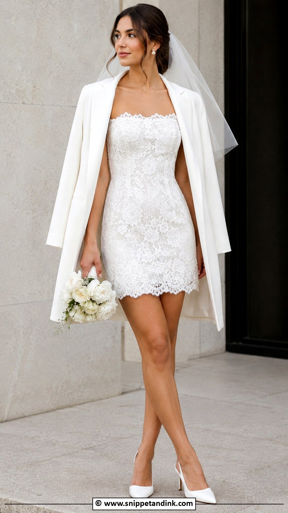 Short Wedding Dress - Snippet and Ink - 30 Romantic Wedding Dress Ideas