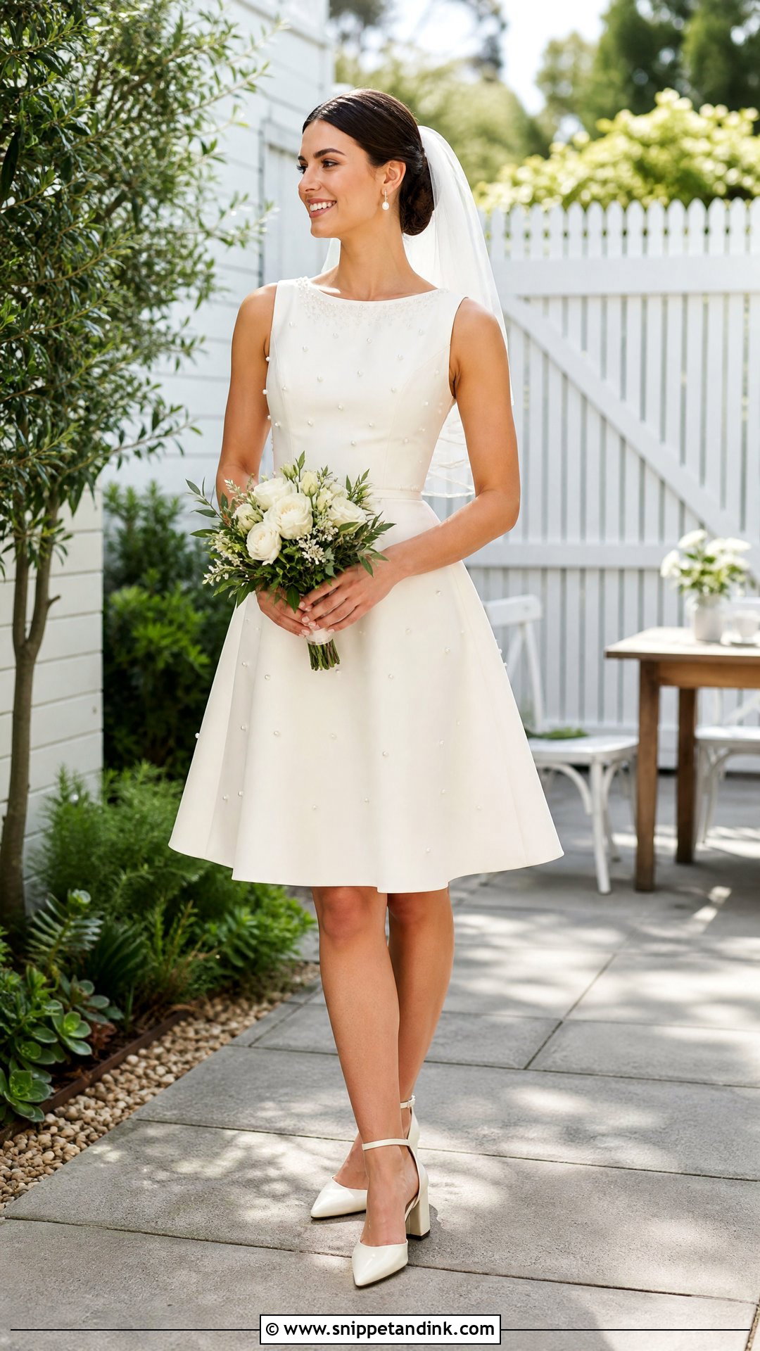 Short Wedding Dress For Backyard Wedding - Snippet and Ink - 20 Wedding Dress for Outdoor Wedding Ideas