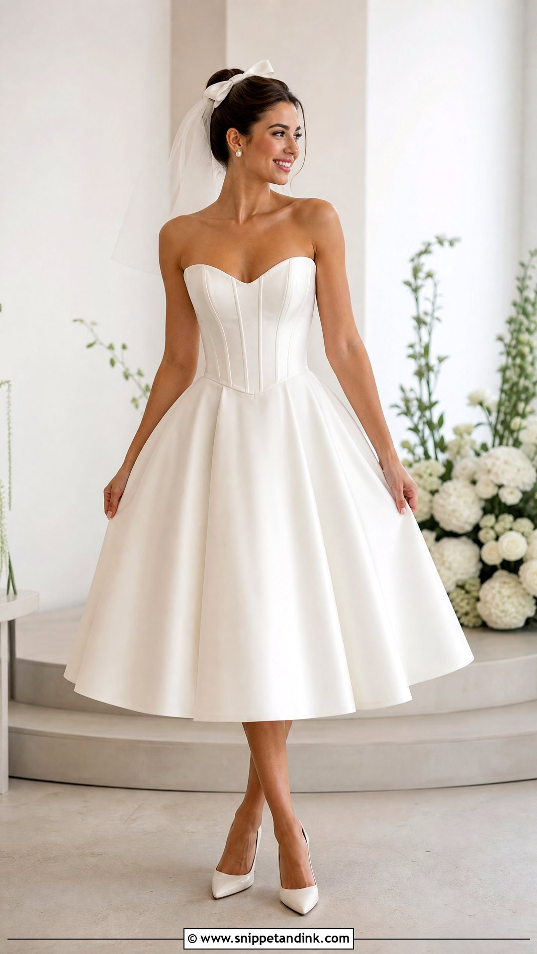 Short Wedding Dress with Boning - Snippet and Ink - 20 Wedding Dress with Boning Ideas