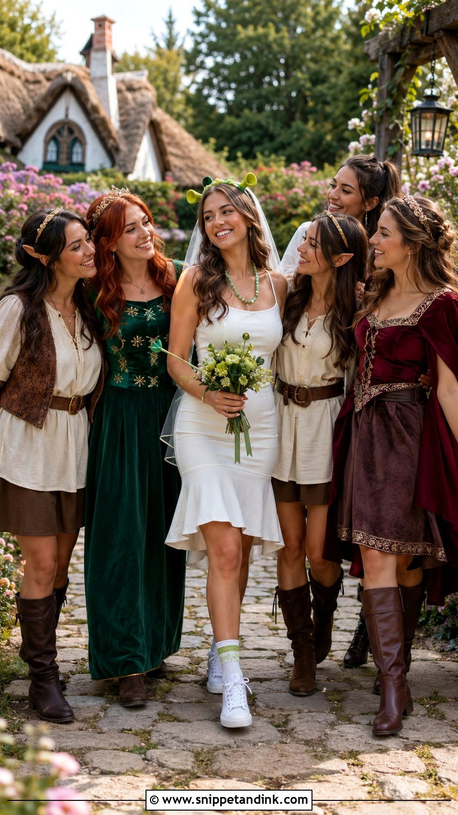 Shrek Bachelorette Theme - Snippet and Ink - 20 Funny Bachelorette Dress Up Themes