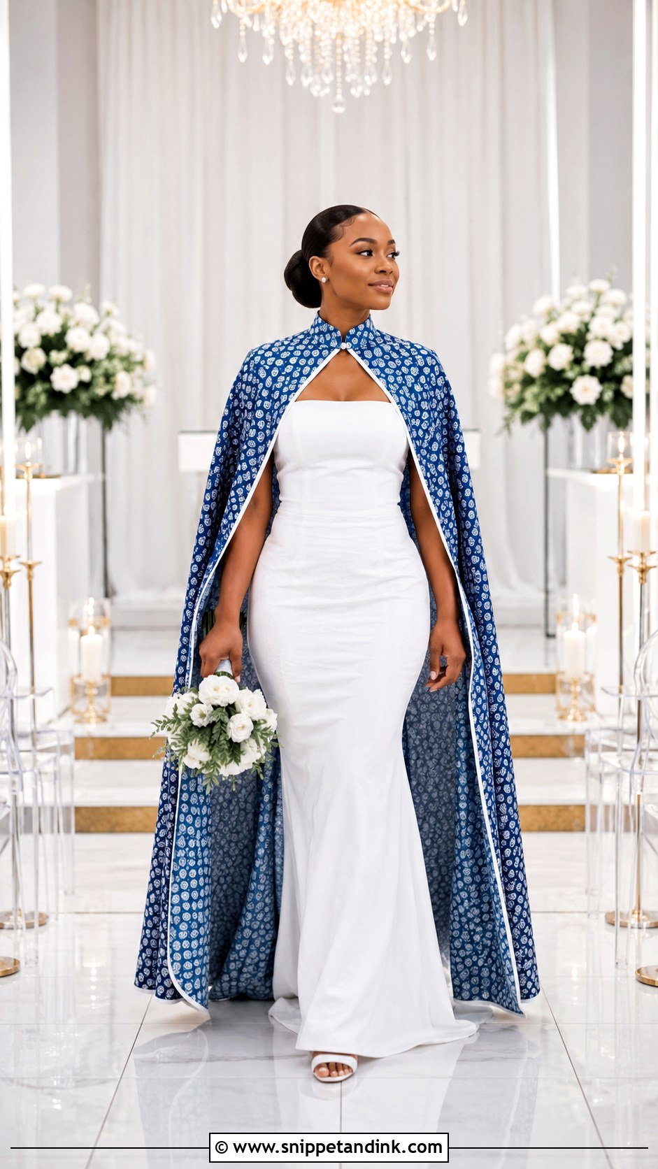 Shweshwe Cape Wedding Dress - Snippet and Ink - 30 Shweshwe Wedding Dresses