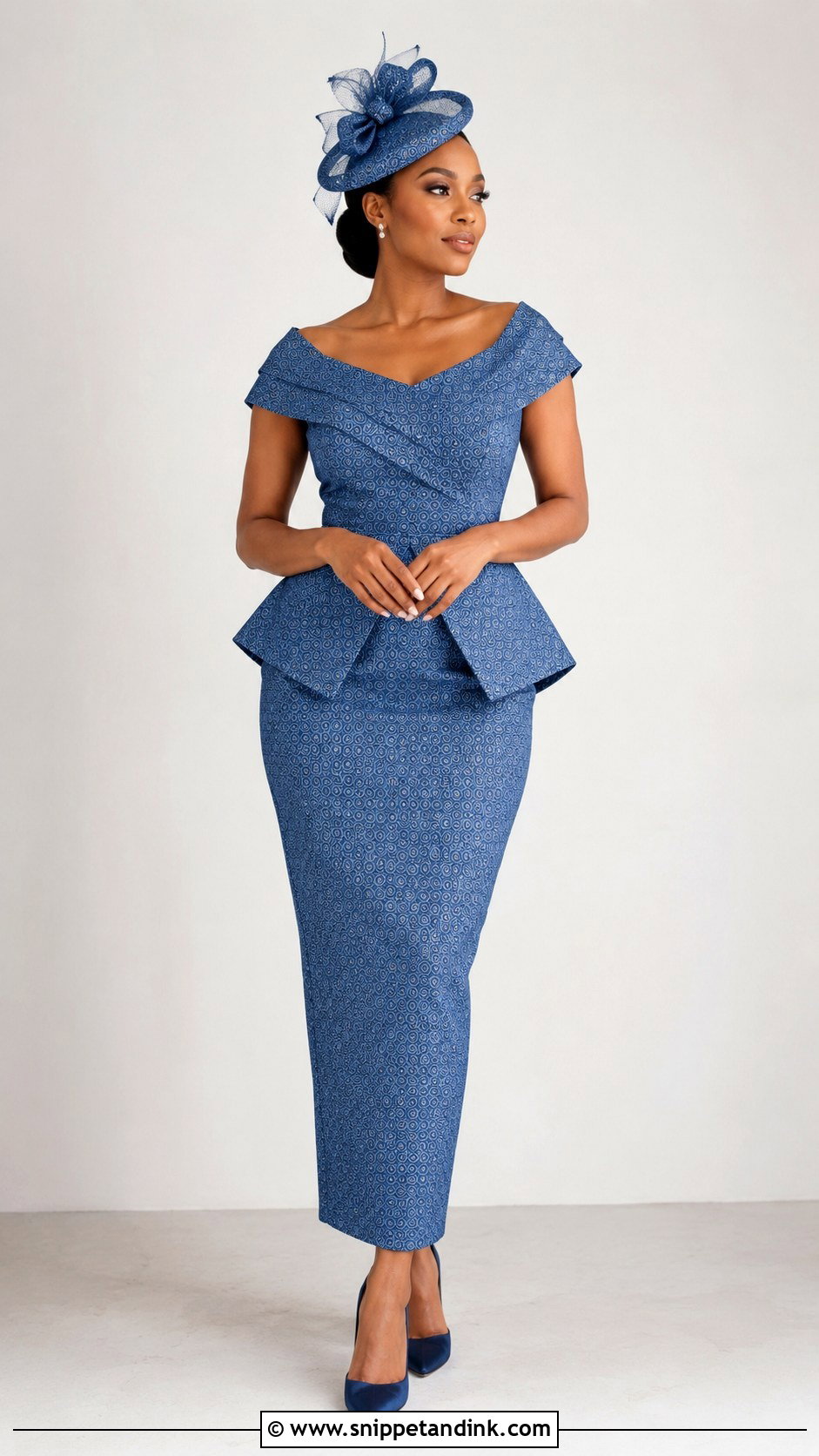Shweshwe Pencil Wedding Dress - Snippet and Ink - 30 Shweshwe Wedding Dresses