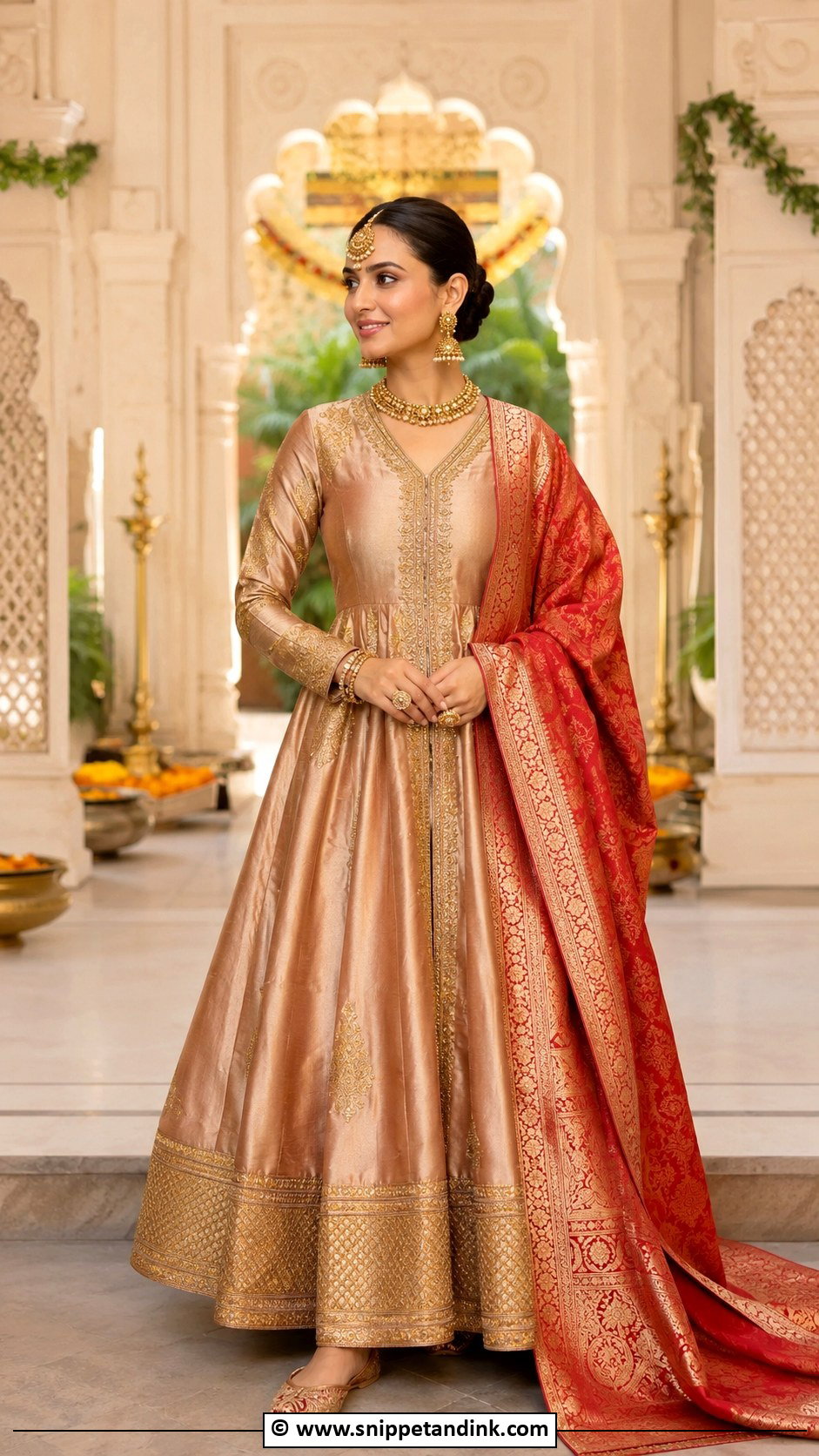 Silk Anarkali Dress for Wedding - Snippet and Ink - 30 Anarkali Dress for Wedding Ideas