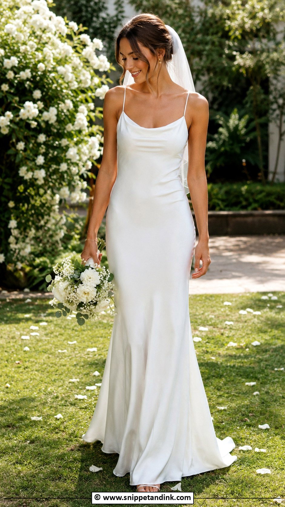Silk Bias Cut Wedding Dress - Snippet and Ink - 35 Silk Wedding Dress Ideas