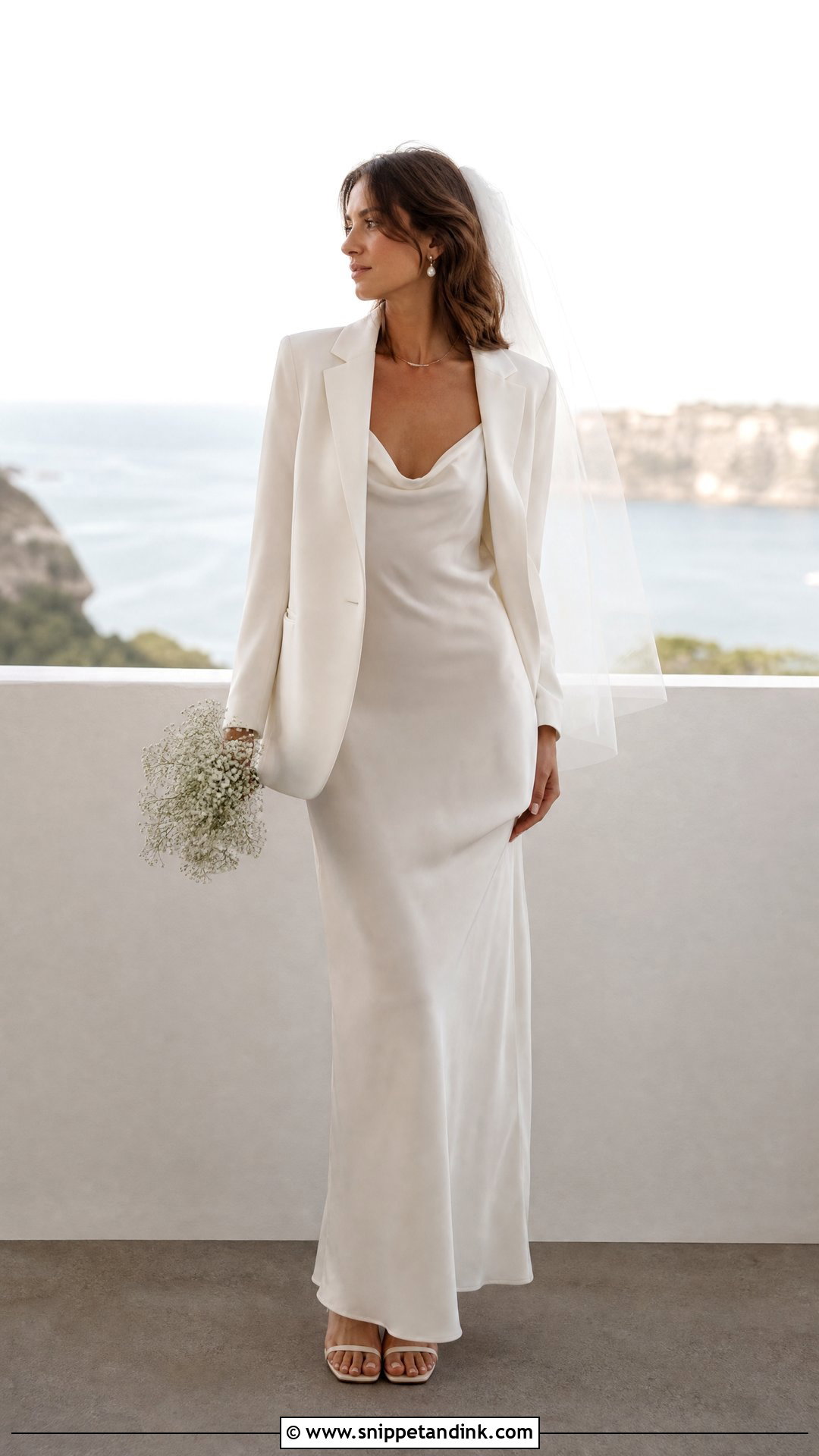 Silk Camisole And Bias Cut Skirt Wedding Separates - Snippet and Ink - 20 Wedding Separates Ideas