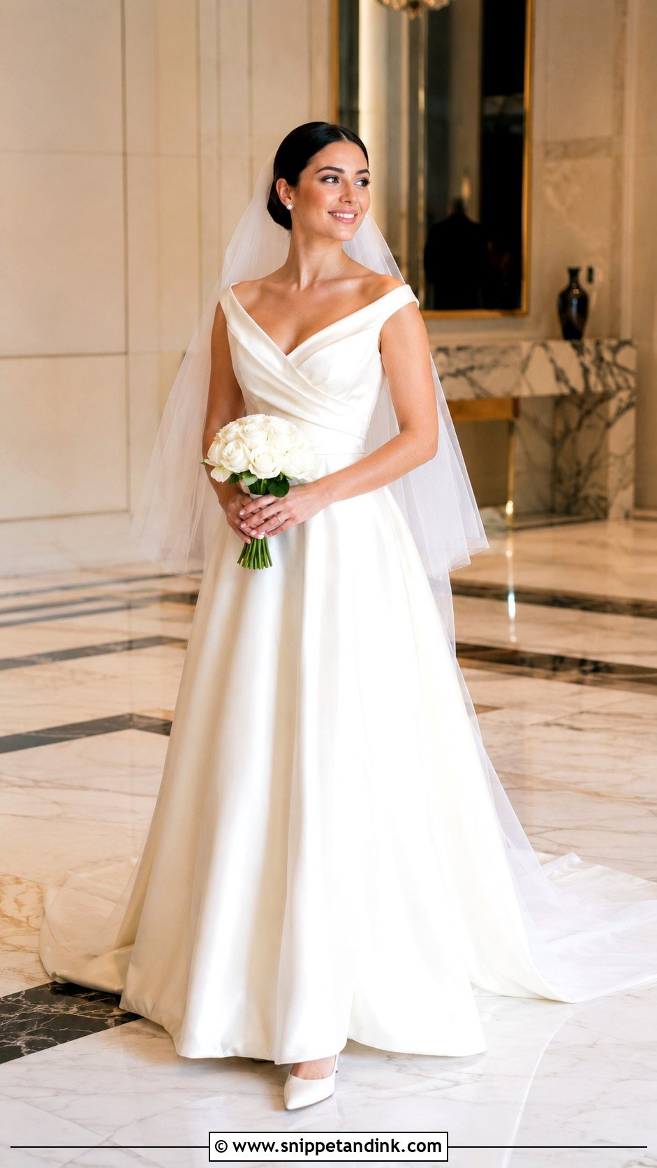 Silk Charmeuse Wedding Dress - Snippet and Ink - 25 Silk Wedding Dresses