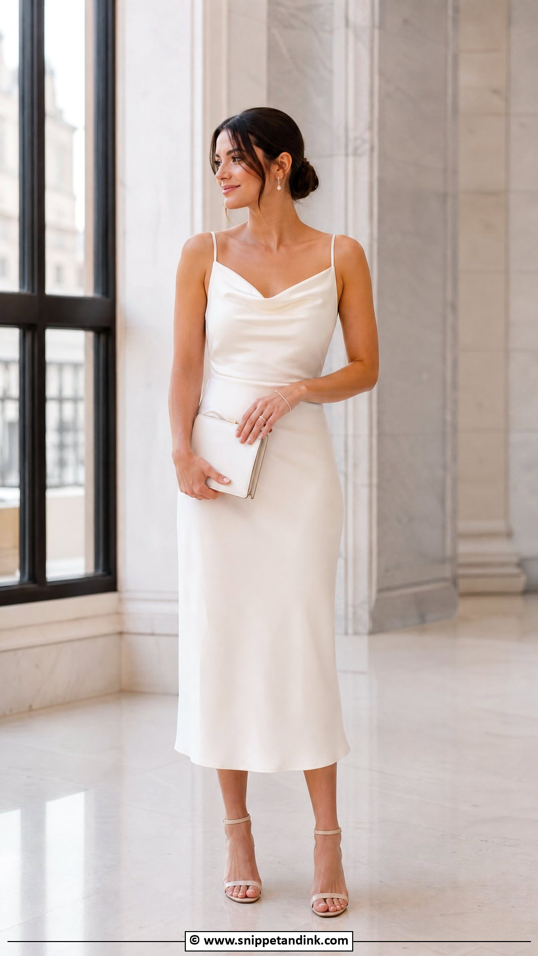 Silk City Hall Wedding Dress - Snippet and Ink - 35 City Hall Wedding Dress Ideas
