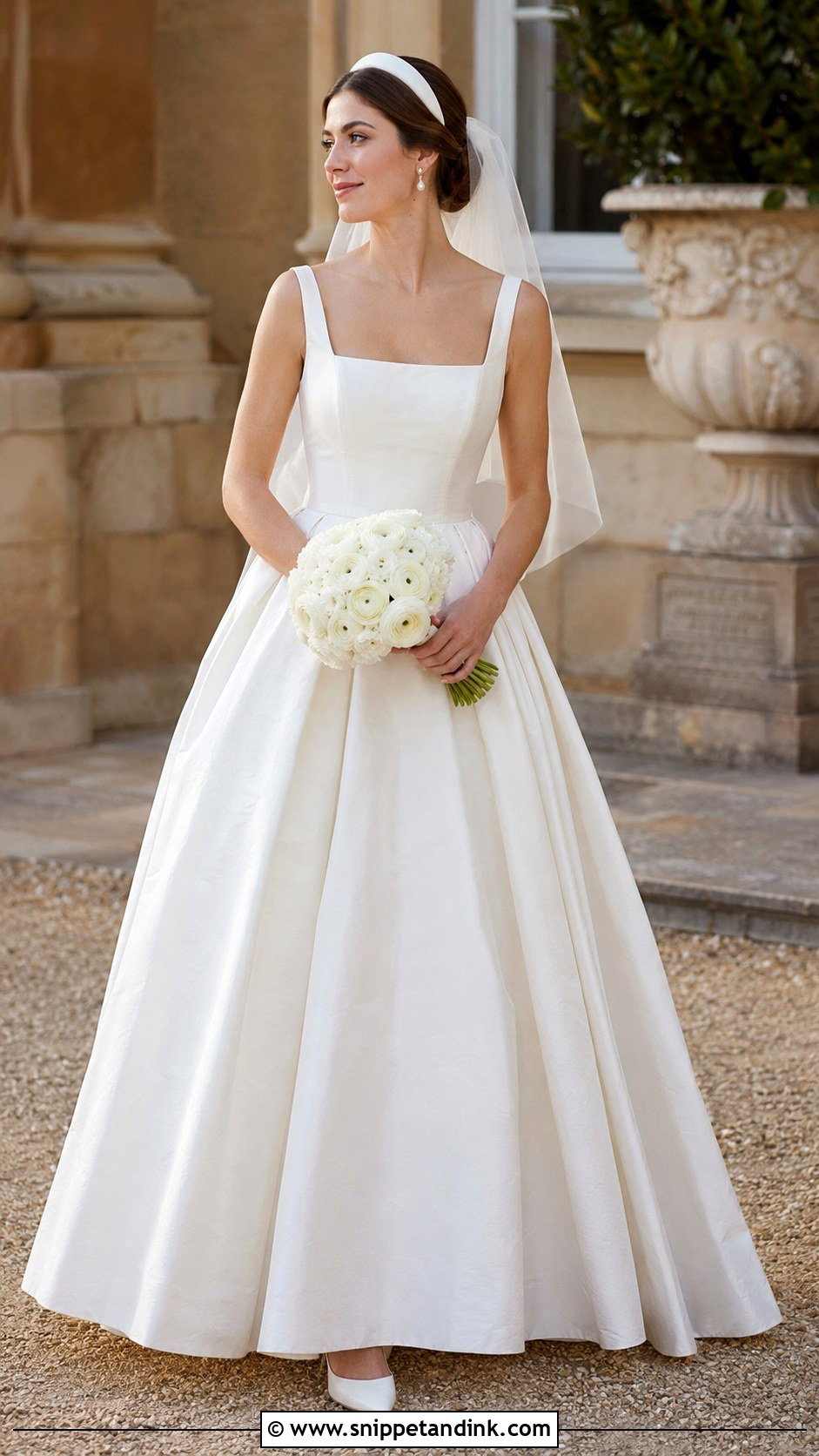 Silk Dupioni Wedding Dress Ballgown - Snippet and Ink - 20 Silk Wedding Dress Ballgown Ideas