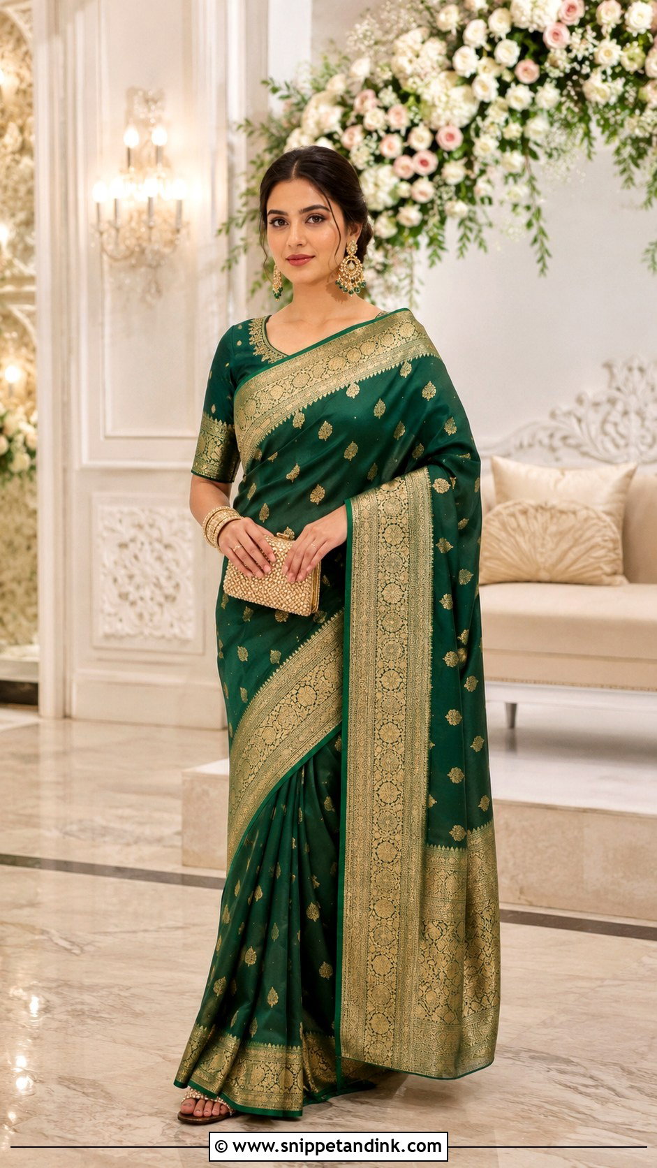 Silk Lehenga For Sister Wedding - Snippet and Ink - 30 Indian Sister Wedding Dress Ideas