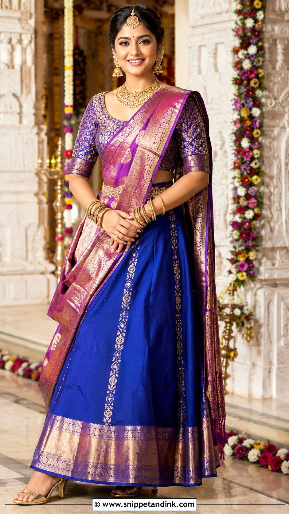 Silk Lehenga Outfit - Snippet and Ink - 25 Latest Indian Wedding Outfits for Women