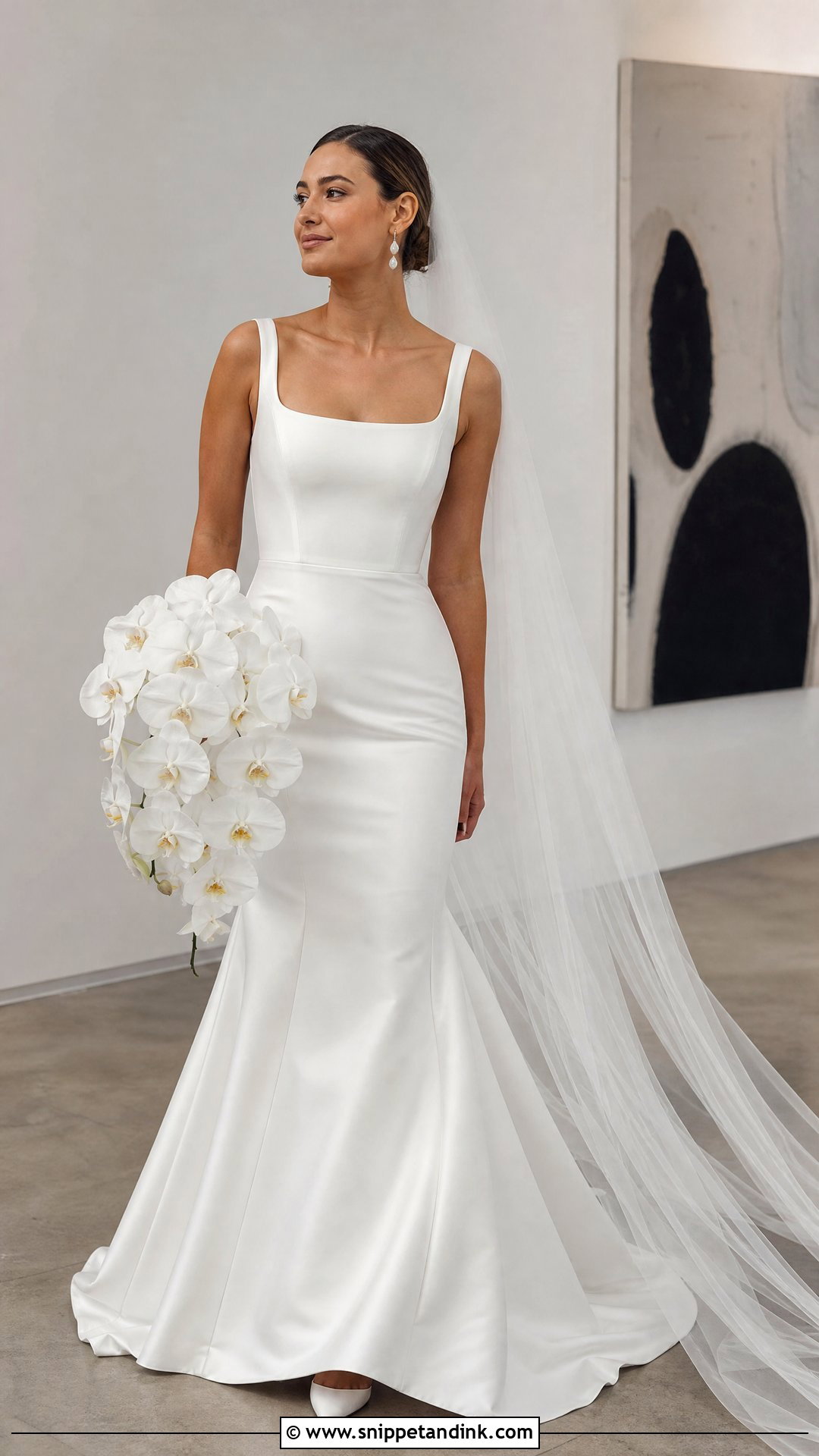 Silk Mermaid Bridal Dress - Snippet and Ink - 20 Silk Bridal Dress Ideas