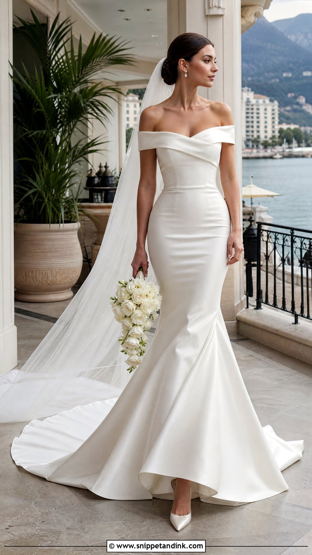 Silk Mermaid Bridal Gown - Snippet and Ink - 20 Silk Bridal Gown Ideas