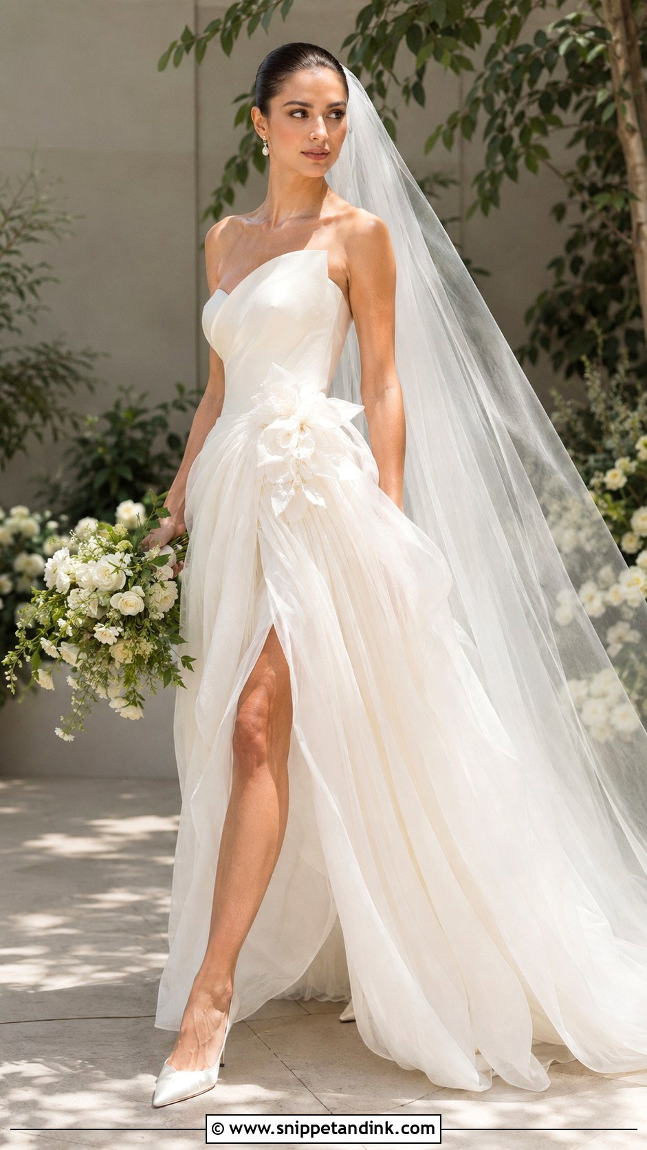 Silk Organza Fairy Wedding Dress - Snippet and Ink - 20 Fairy Like Wedding Dress Ideas