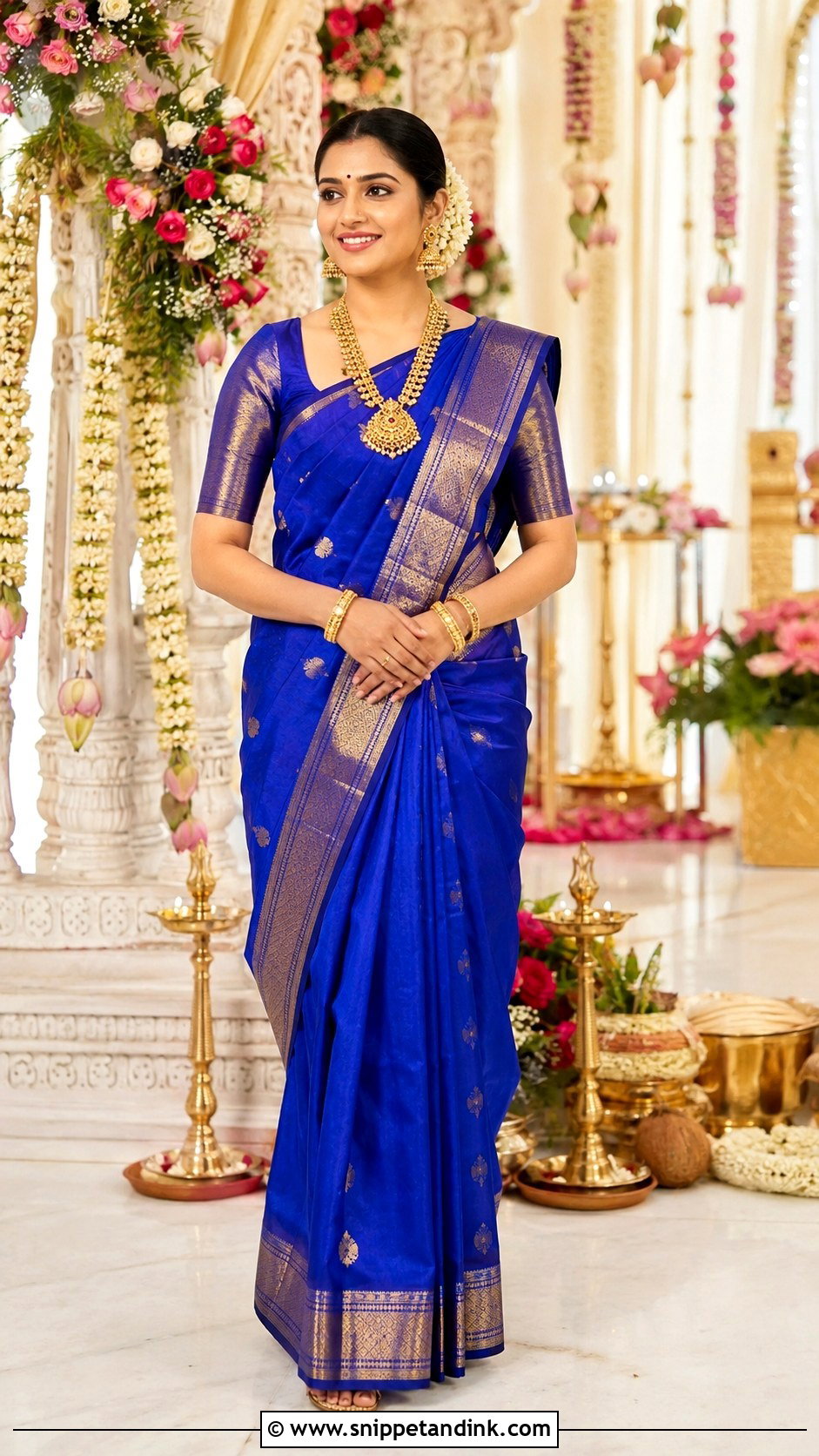 Silk Saree For Wedding Ceremony - Snippet and Ink - 25 Indian Outfit for Brothers Wedding Ideas