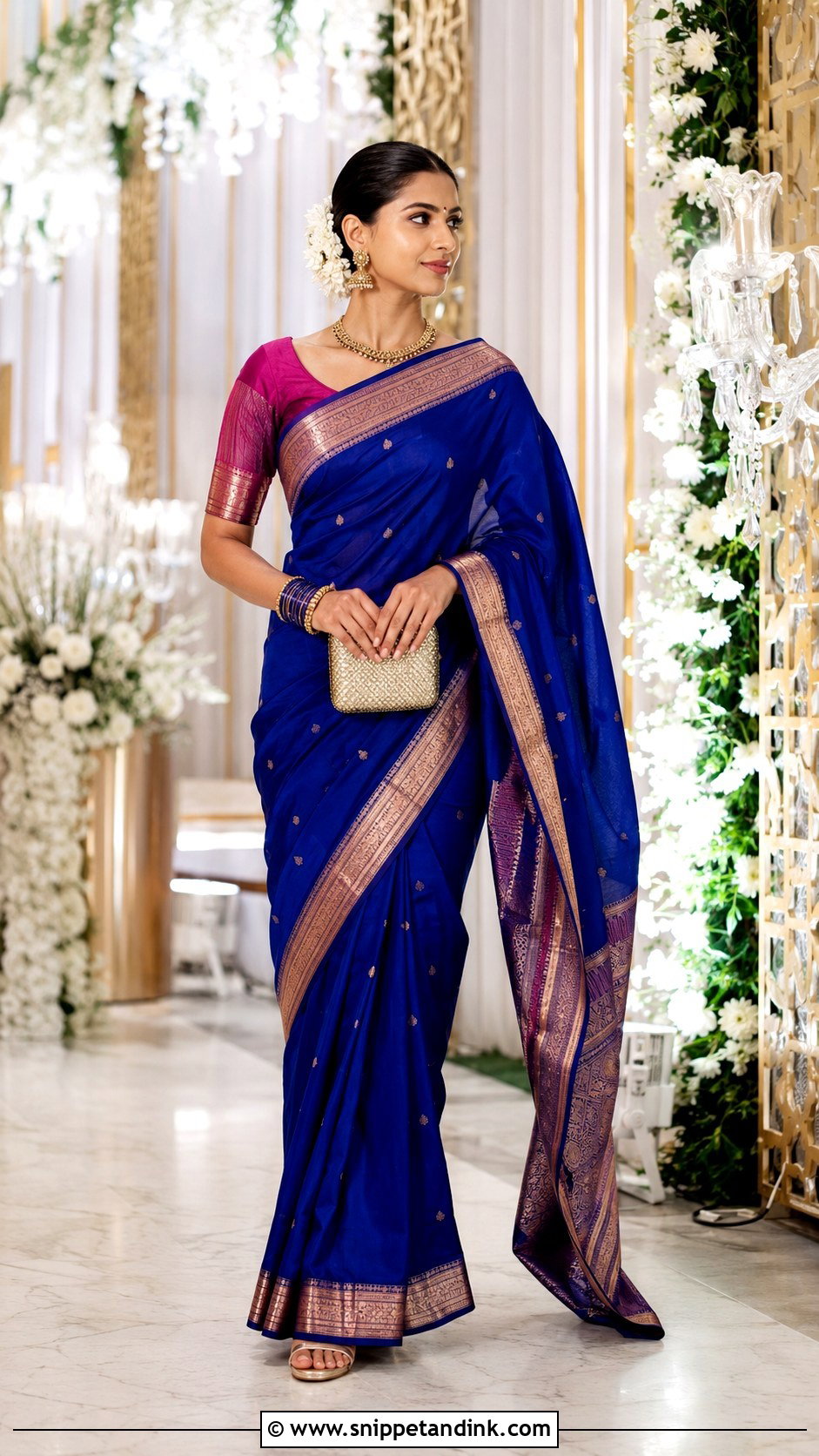 Silk Saree for Marriage Function - Snippet and Ink - 20 Dress for Marriage Function Ideas
