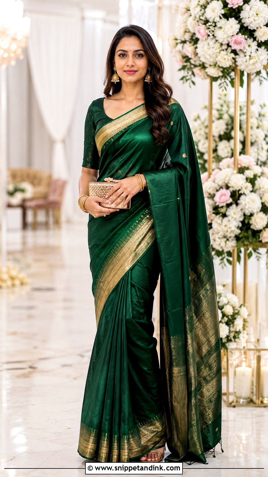 Silk Saree for Marriage Function - Snippet and Ink - 25 Marriage Function Dresses for Women