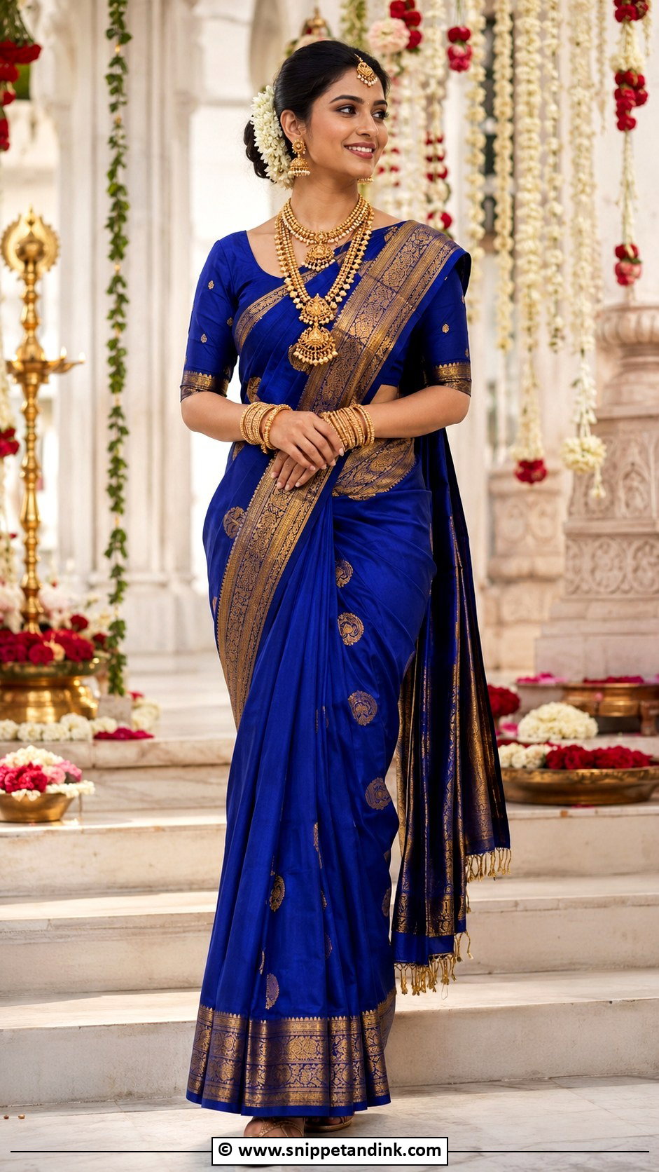 Silk Saree - Snippet and Ink - 30 Desi Wedding Outfits