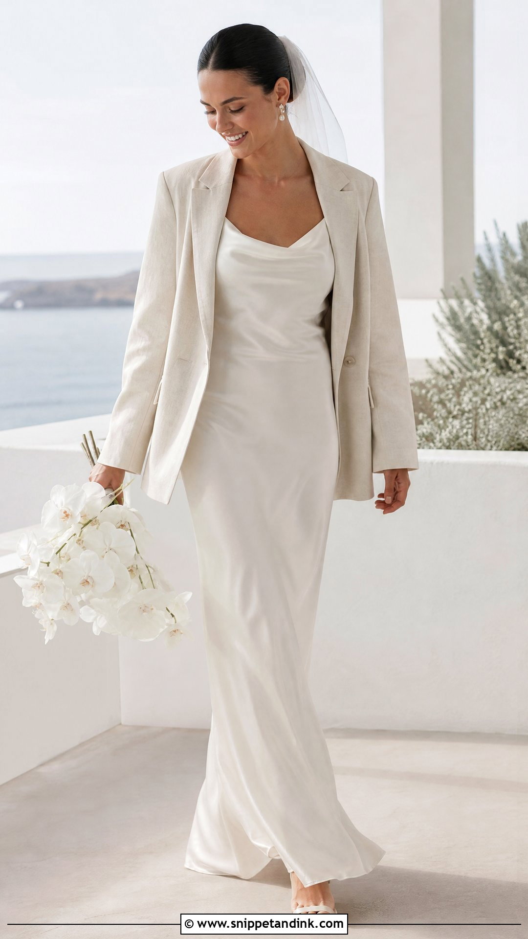 Silk Slip Nordic Wedding Dress - Snippet and Ink - 25 Nordic Wedding Dress Ideas