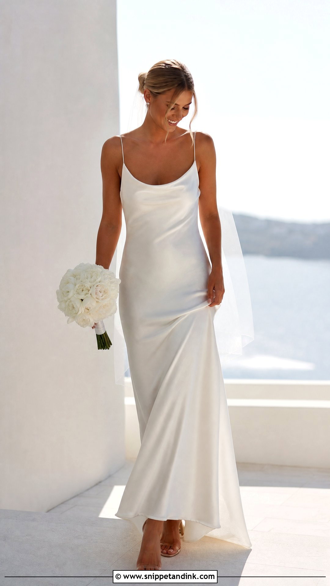 Silk Slip Wedding Dress - Snippet and Ink - 25 Expensive Wedding Dress Ideas