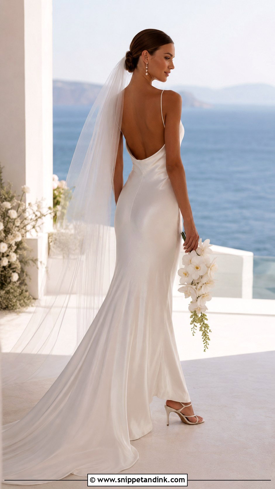 Silk Slip Wedding Dress - Snippet and Ink - 20 Classic Modern Wedding Dress Ideas