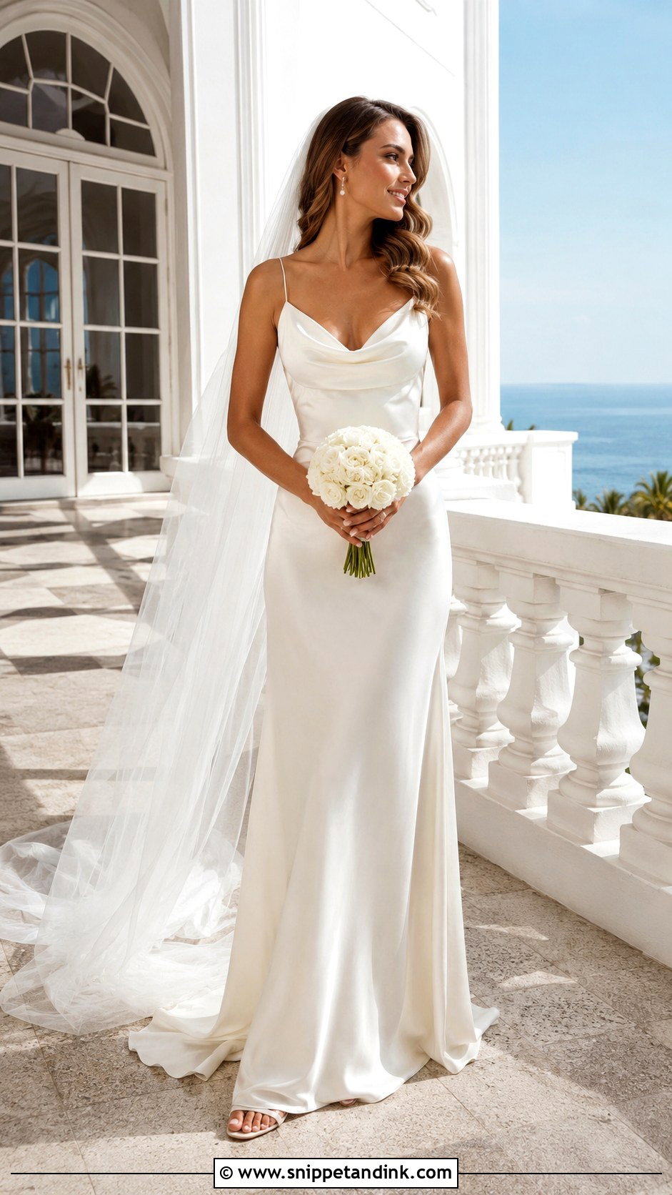 Silk Slip Wedding Dress - Snippet and Ink - 20 Classy Bride Dress Ideas