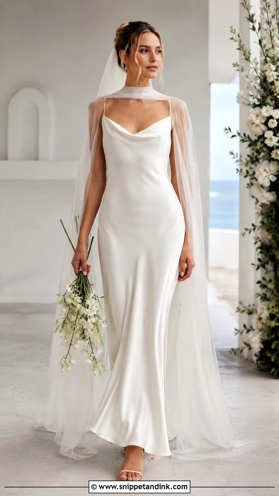 Silk Slip Wedding Dress - Snippet and Ink - 20 Fashion Wedding Dress Ideas