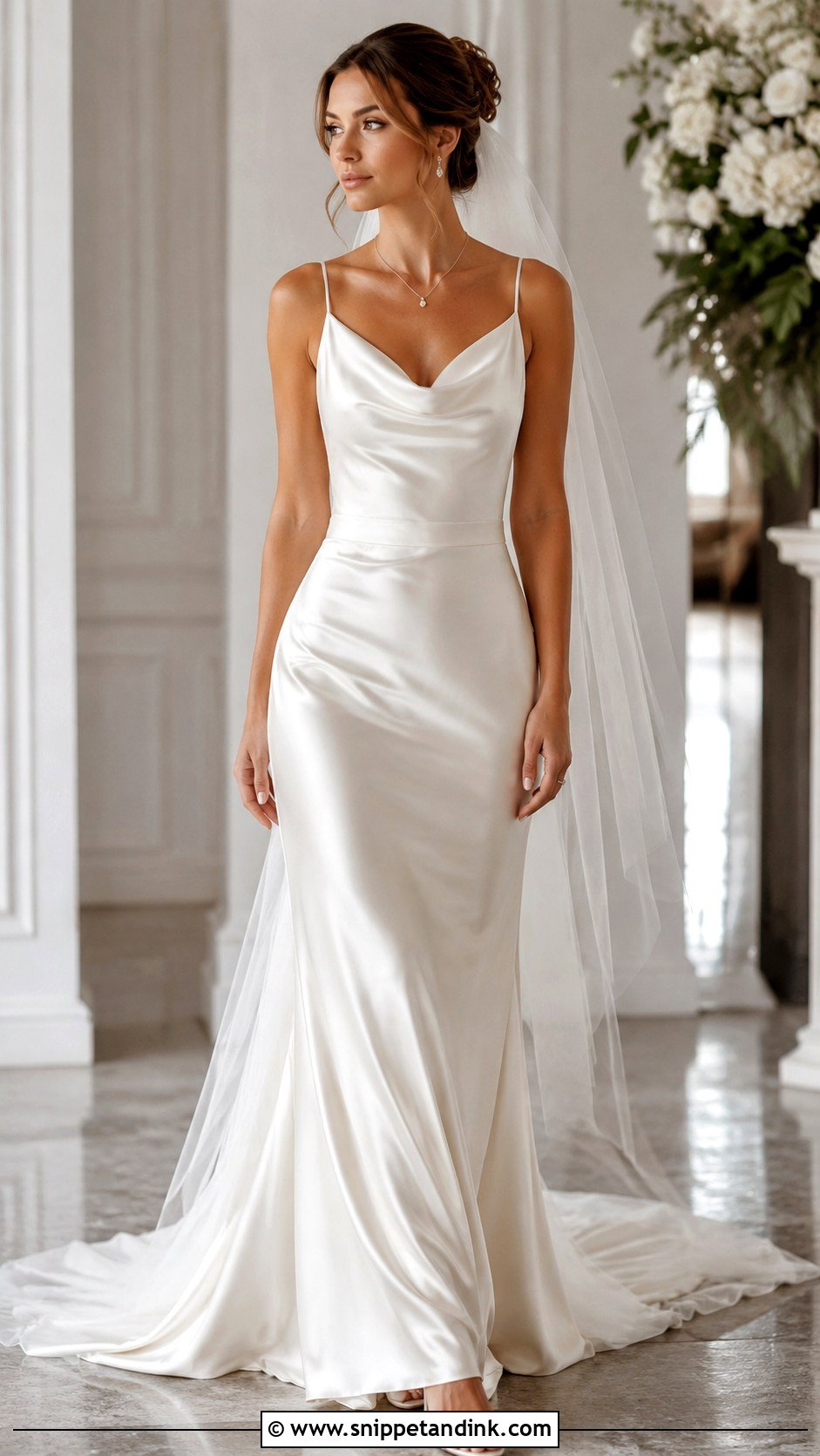 Silk Wedding Dress - Snippet and Ink - 25 Timeless Wedding Dresses