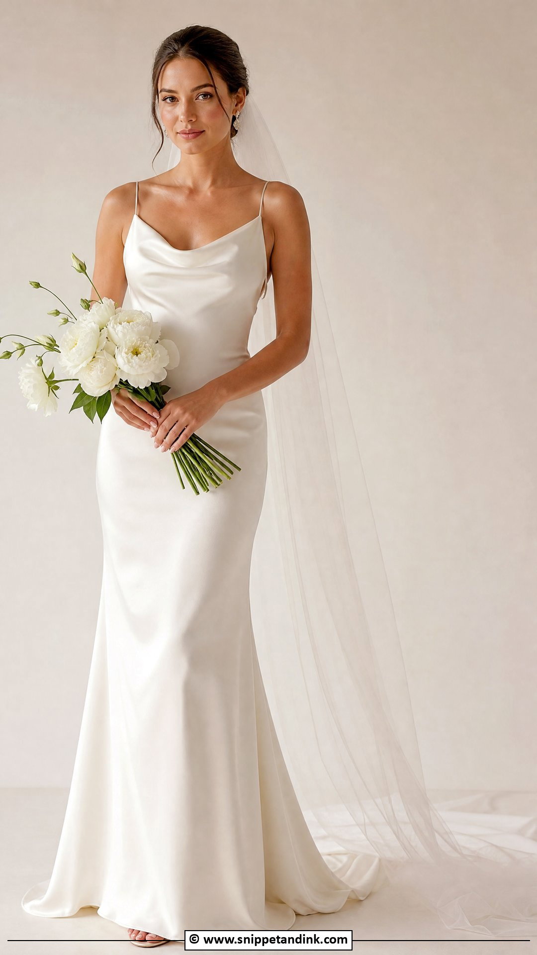 Silk Wedding Dress - Snippet and Ink - 35 Classic Wedding Dress Ideas