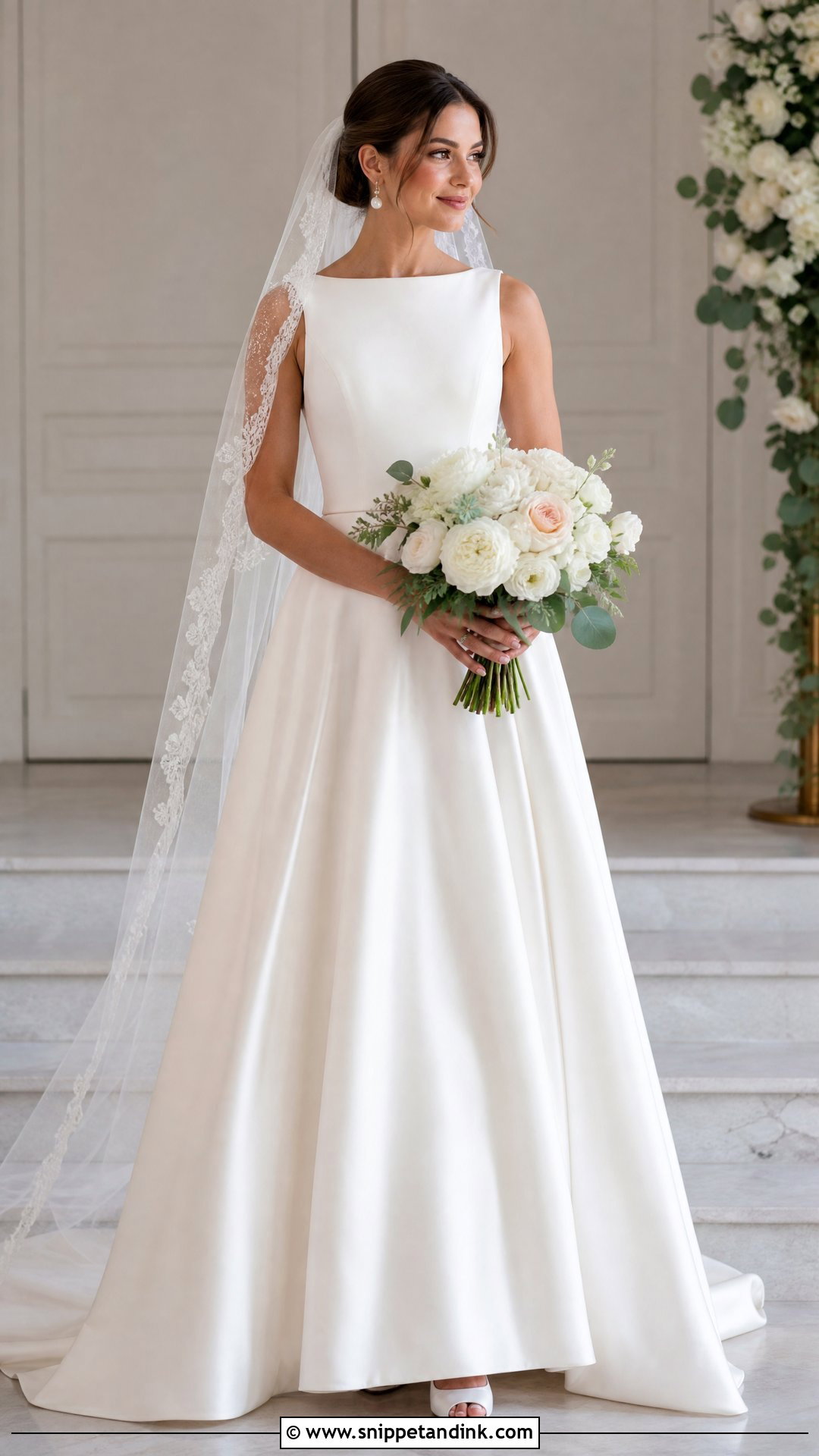 Simple A Line Wedding Dress - Snippet and Ink - 25 Romantic a Line Wedding Dress Ideas