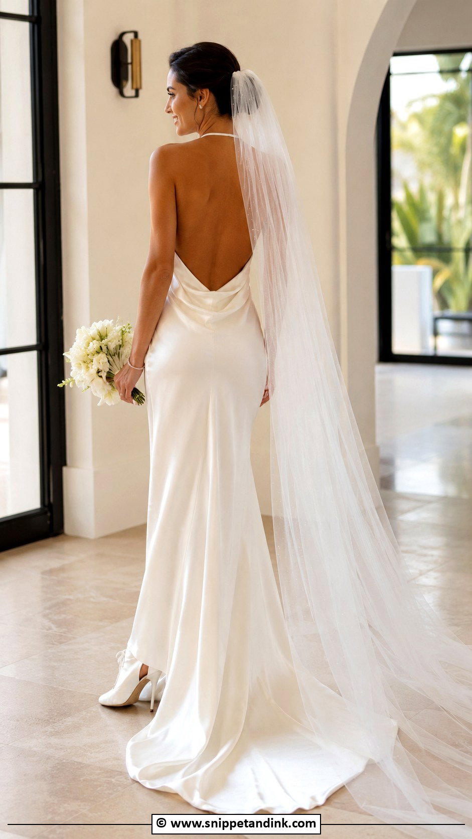 Simple Backless Bride Dress - Snippet and Ink - 35 Simple Bride Dress Ideas